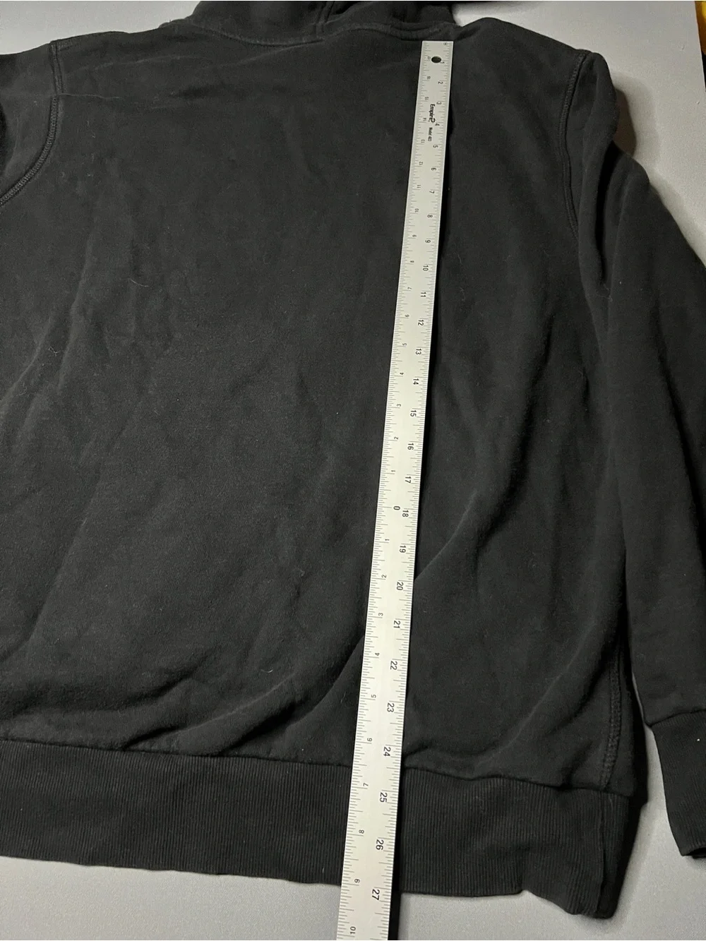 Hurley Black Hoodie with Red & White Geometric Chest Logo